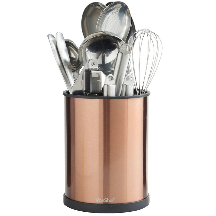 VonShef Rotating Kitchen Utensil Holder & Reviews | Wayfair.co.uk